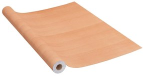 vidaXL Autocolante para móveis 500x90 cm PVC cor carvalho japonês