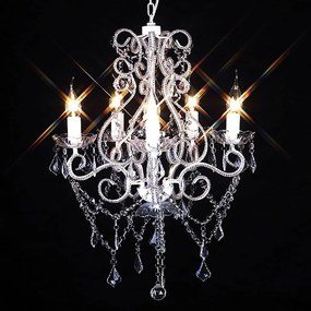 Candelabro com 2800 cristais E14