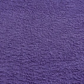 Toalhas de mãos 2 pcs 30x30 cm 360 gsm 100% algodão roxo