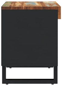 Móvel de TV 60x33x43,5 cm madeira recuperada maciça
