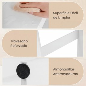 Armário sobre a Sanita, 60 x 20 x 170 cm, Porta de Correr, Branco