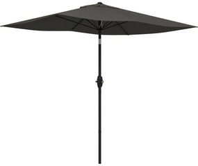 Chapéu de Sol de Jardim 300x200x248 cm Proteção UV50+ Chapéu de Sol de