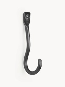 Cabides de parede em latão artesanal Curvature, conjunto de 3