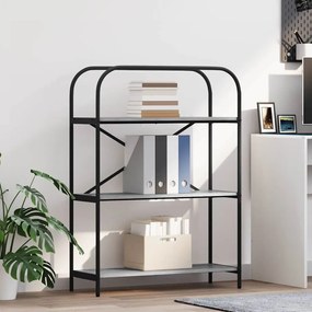 vidaXL Estante Cinza Sonoma 80 x 30 x 109 cm Madeira processada