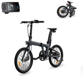 Bicicleta Elétrica Xiaomi ADO A20 Air 20" 100 Km Cinzento