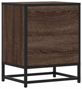 Mesas de cabeceira 2 pcs carvalho castanho 40x31x50 cm