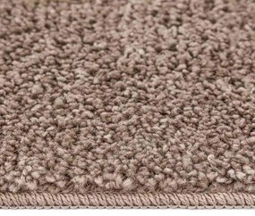 Tapete Shaggy vidaXL com base em látex marrom 120x170 cm