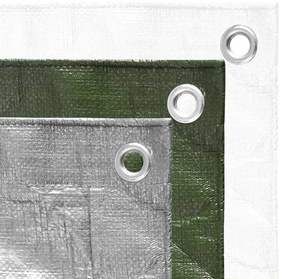 Lona 180 g/m² 4x8 m PEAD branco