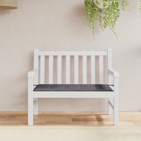 vidaXL Almofadão p/ banco de jardim 100x50x4cm tecido oxford antracite