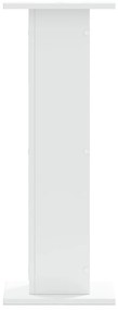 Suportes p/ plantas 2 pcs 30x30x80 cm derivados madeira branco