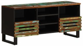 Móvel de TV 100x34x46 cm madeira de acácia maciça
