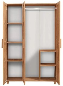 Roupeiro / Guarda Roupa "Nova" - 120x190x48 cm - Com Prateleiras e Arr
