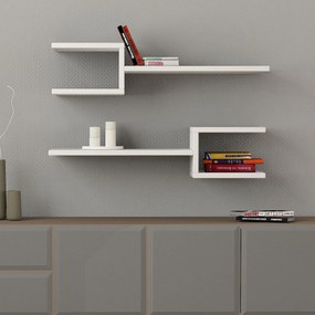 Estante City – Nogueira – 64,6 cm x 170 cm x 24,2 cm