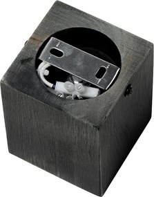 Projetores Rústico Preto Madeira - Bloc