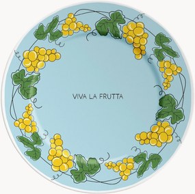Prato em porcelana Viva La Frutta And Grapes