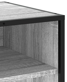 Móvel de TV 180x40x46 cm derivados de madeira cinzento sonoma