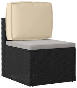 Capa de Almofada para Encosto Bege 50x40x12 cm em Tecido Oxford