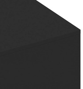 Mesa de Centro Inska de 100 cm - Preto - Design Moderno