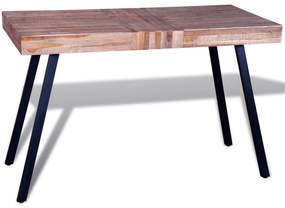 Mesa de teca reciclada