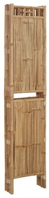 Biombo/divisória com 4 painéis 160x180 cm bambu