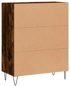 Aparador 69,5x34x90 cm derivados de madeira cor carvalho fumado