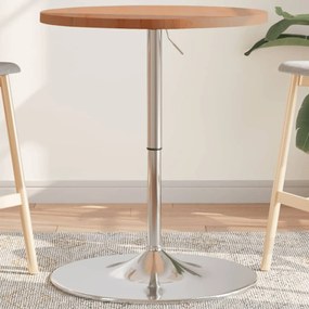 Mesa de bar Ø60x90,5 cm madeira de faia maciça
