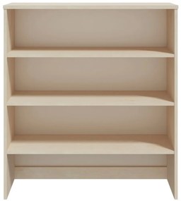 Tampo armário alto HAMAR 90x30x100 cm pinho maciço castanho-mel