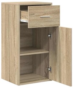 Armário de Armazenamento Carvalho Sonoma Carvalho Sonoma MDF Médio