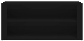 Sapateira 100x35x45 cm derivados de madeira preto