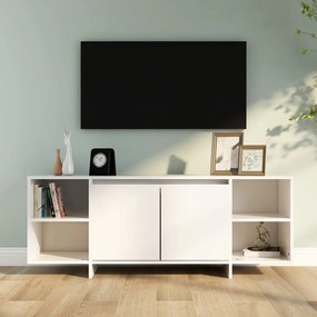 Móvel de TV Endy com 2 Portas de 130cm - Branco - Design Moderno