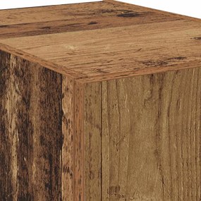 Buffet Highboard Madeira Antiga 40x42,5x185 cm Madeira Reforçada