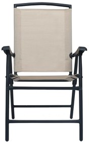 Conjunto bistrô 3 pcs aço cor creme