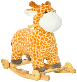 Baloiço Infantil em Forma de Girafa para Crianças acima de 3 Anos Balo