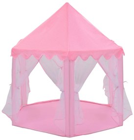 Tenda de brincar princesa rosa