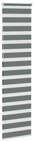 Cortina de zebra 55x230 cm largura do tecido 50,9 cm poliéster