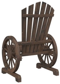 Cadeiras Adirondack para jardim 4 pcs madeira de abeto maciça