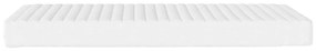 Colchão de espuma 140x210 cm dureza H2 H3 branco