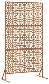 Tela de Privacidade 100x50x180 cm em Aço Envelhecido