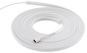 Led NEON Flex, 6x12mm, DC24V, 240Led/m, RGB, 5m, 90W, IP67 RGB regulável