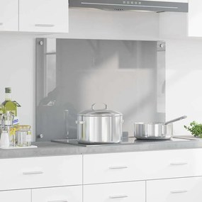Placa de Backsplash para a Cozinha vidaXL Cinza Claro 90x60x0,6 cm em