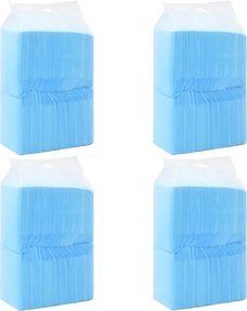 170765 vidaXL Resguardos p/ treino animais de estimação 400 pcs 90x60 cm TNT