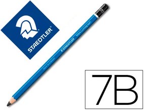 Lápis de Grafite Staedtler Mars Lumograph 100 7b Unidade