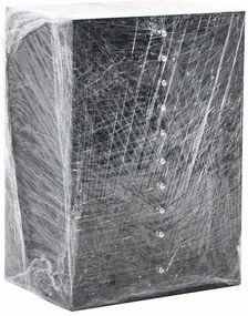 vidaXL Película extensível 2 unid transparente 20 μm 50 cm x 300 m