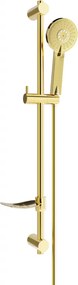 Mexen DF40 conjunto de duche deslizante, dourado - 785404582-50
