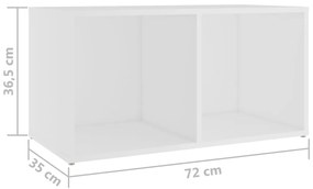 3 pcs conjunto de móveis para TV contraplacado branco