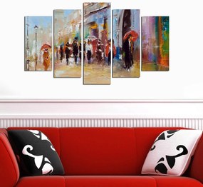 Quadro Decorativo MDF 5M-7 – Multicolor – 110 x 60 cm