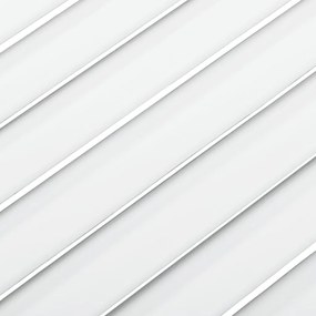 Portas de armário 4 pcs design de persiana pinho maciço branco