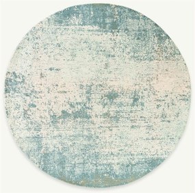 Tapete redondo lavável em jacquard para interior e exterior Virgin Land