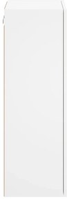 Móvel de parede p/ TV 40,5x30x90 cm derivados de madeira branco