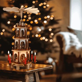 Pirâmide de Natal XL 60x20x20cm
